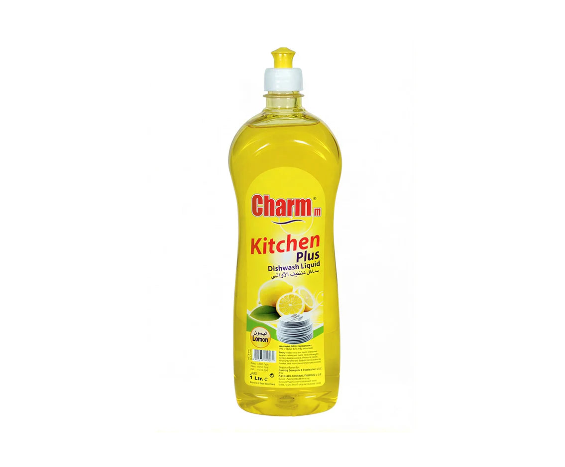 Charm Dishwash Lemon 1 Liter 1 Piece