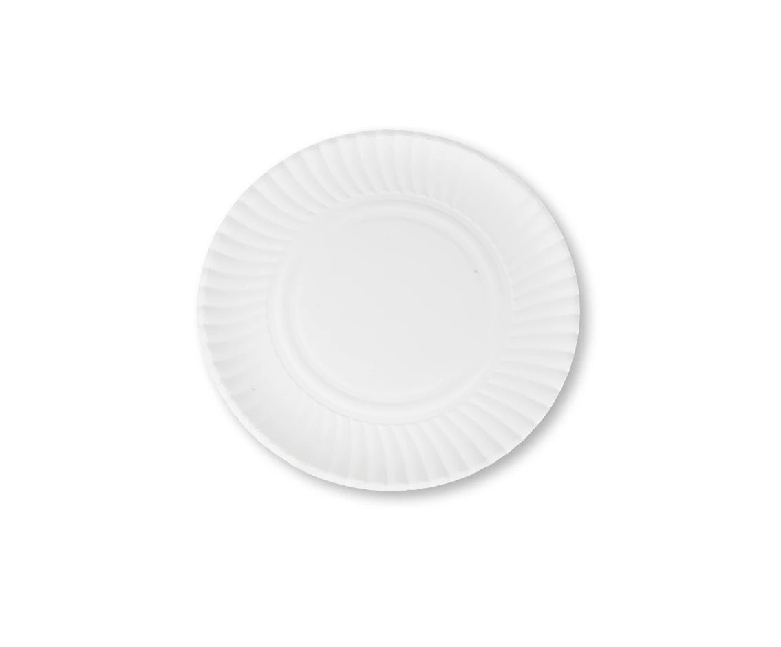 Paper Plate 6 Inch Q Pac 1X100 Pieces