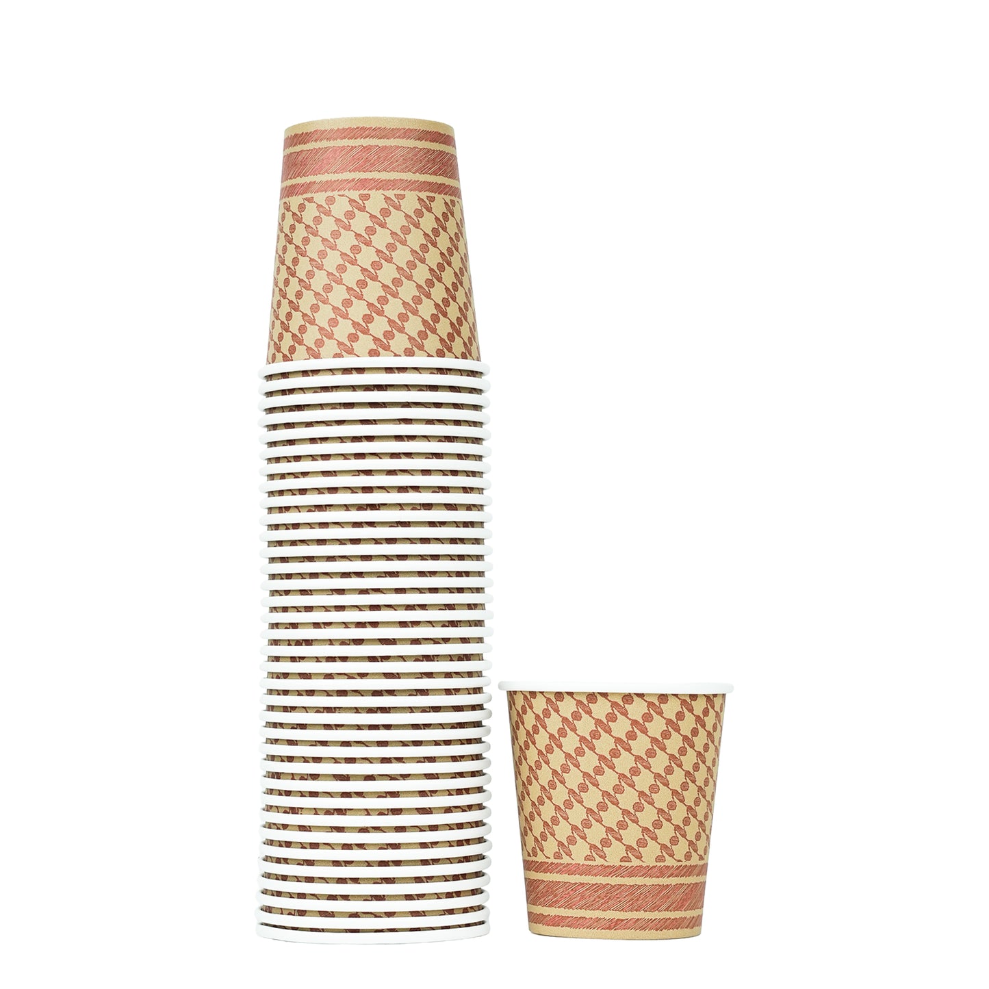 Al Sadara Paper Cup 6 oz 50 pcs