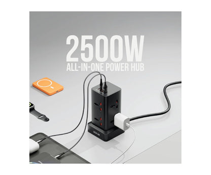 Green Lion Power Tower Multi-port Power Strip
