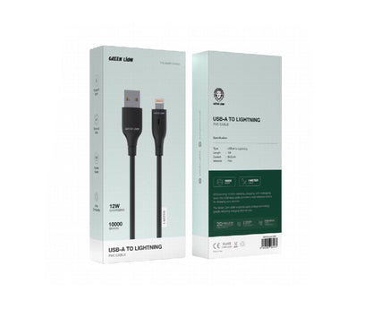 Green Lion 12W Usb-A to Lightning 1meter PVC Cable