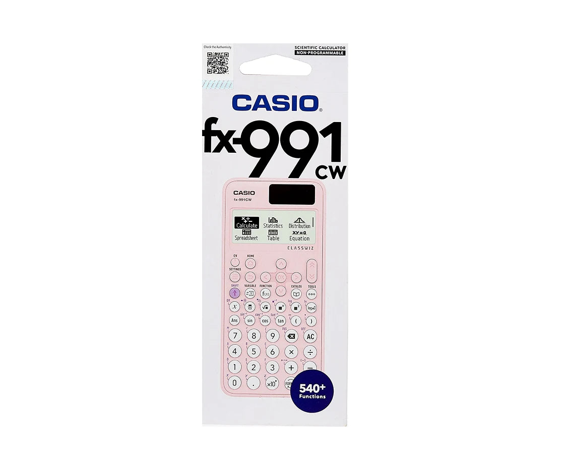 Casio Calculator FX-991CW – Pink