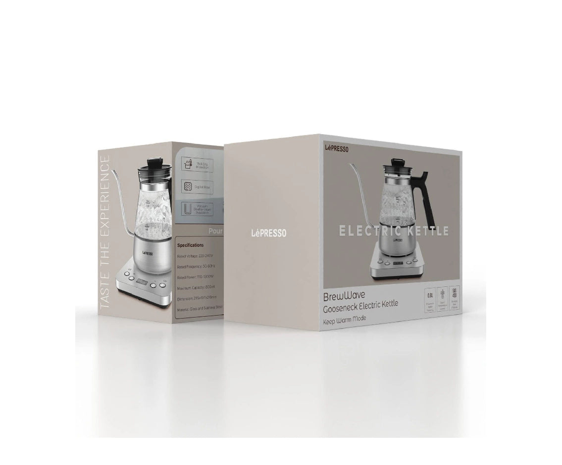 Lepresso Brew Wave Gooseneck Electric Kettile