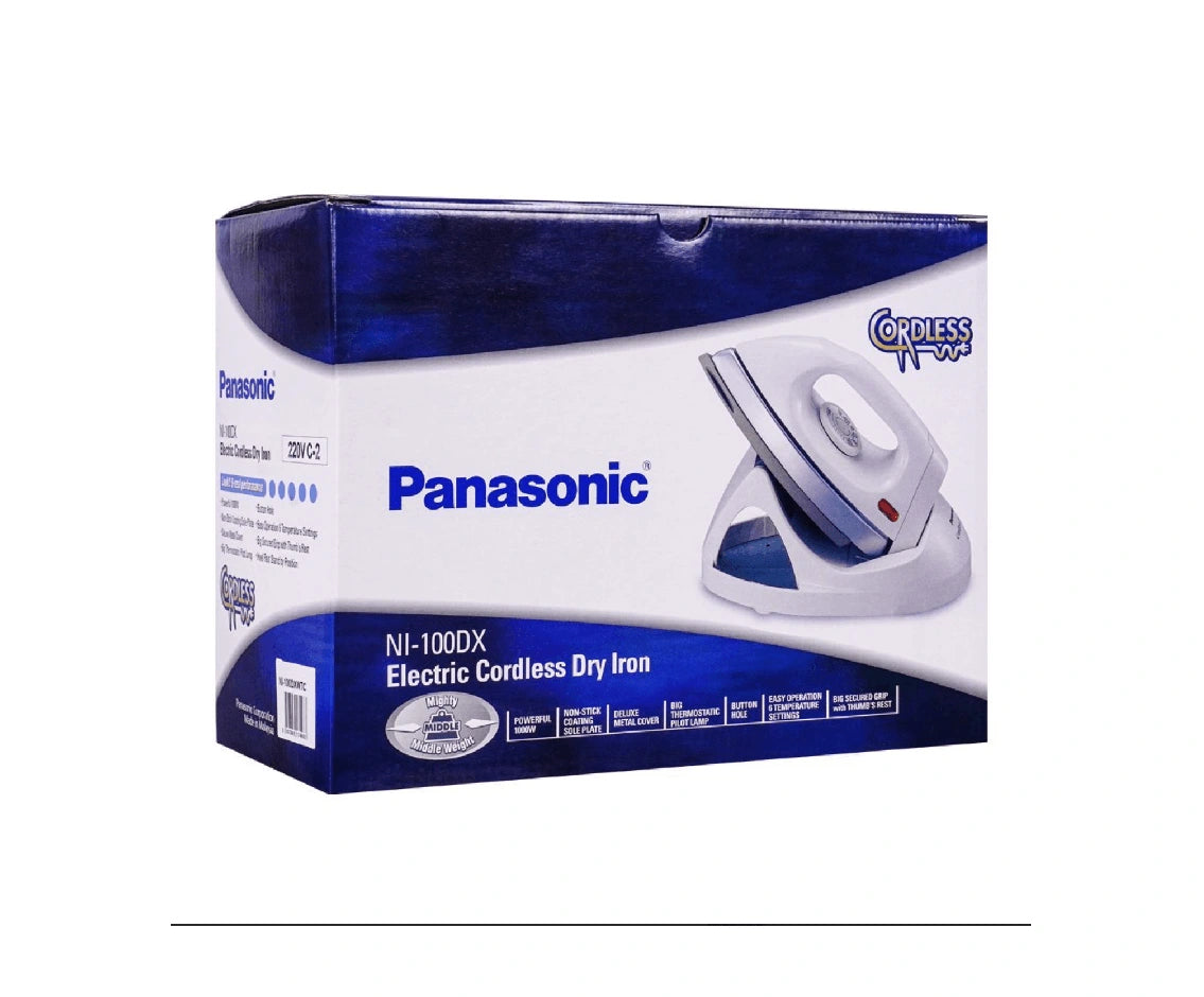 Panasonic Cordless Iron Box NI 100 DX