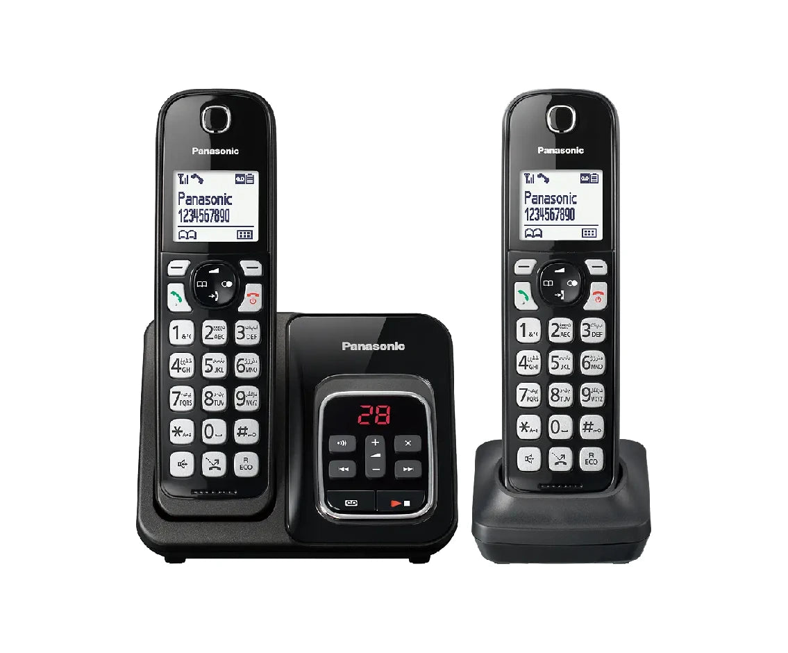 Panasonic 2 in 1 Cordless Telephone KX TGD 522