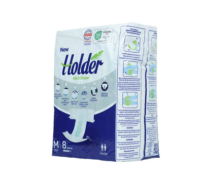 Holder Adult Diapers Medium 8's