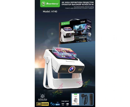 Smartbarry HT40 4K High Definition Projector
