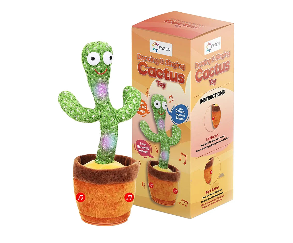 Dancing Singing Talking Cactus Plush Toy