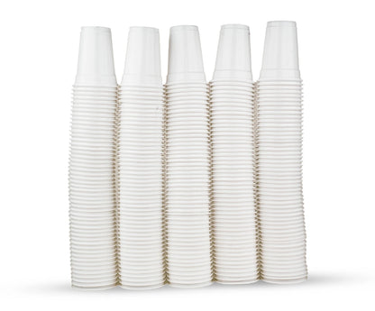 Plastic Cup 7 Oz White Offer Pack 50X5 Packet   Qpac