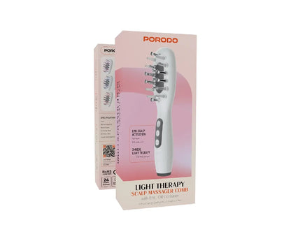 Porodo Light Therapy Scalp Massager Comb