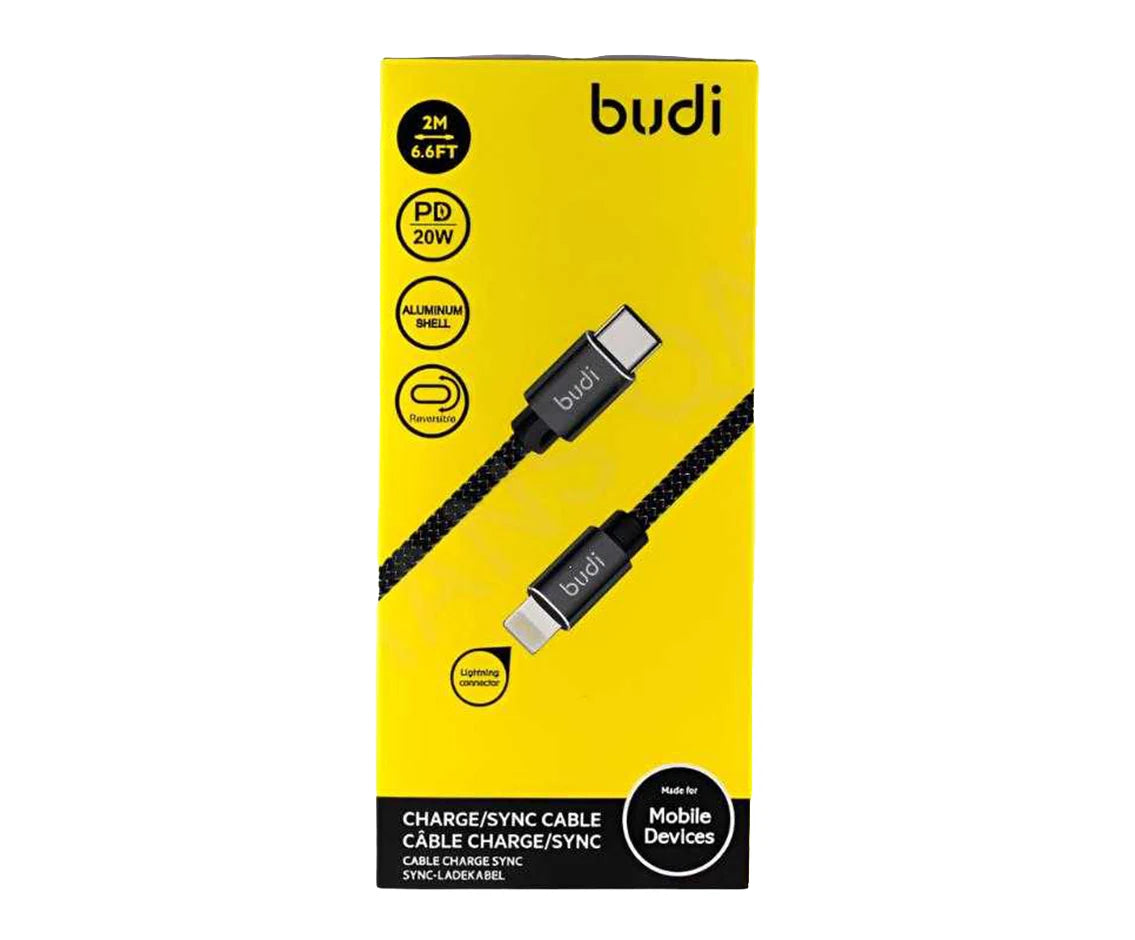 Budi USB-C to Lightning Cable – 2M