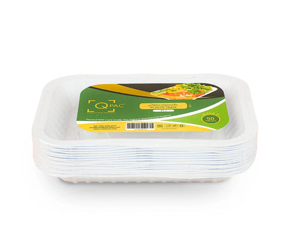 Plastic Tray No1 Q Pac 1X50 Pieces