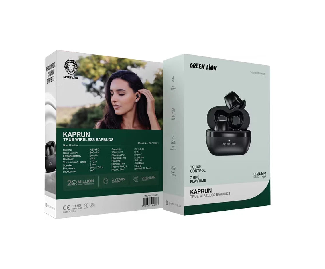 green lion kaprun true wireless earbuds