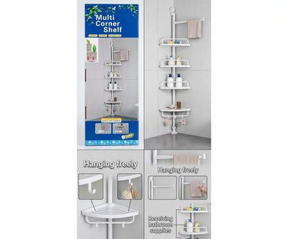 Multi Corner Shelf for Toilet