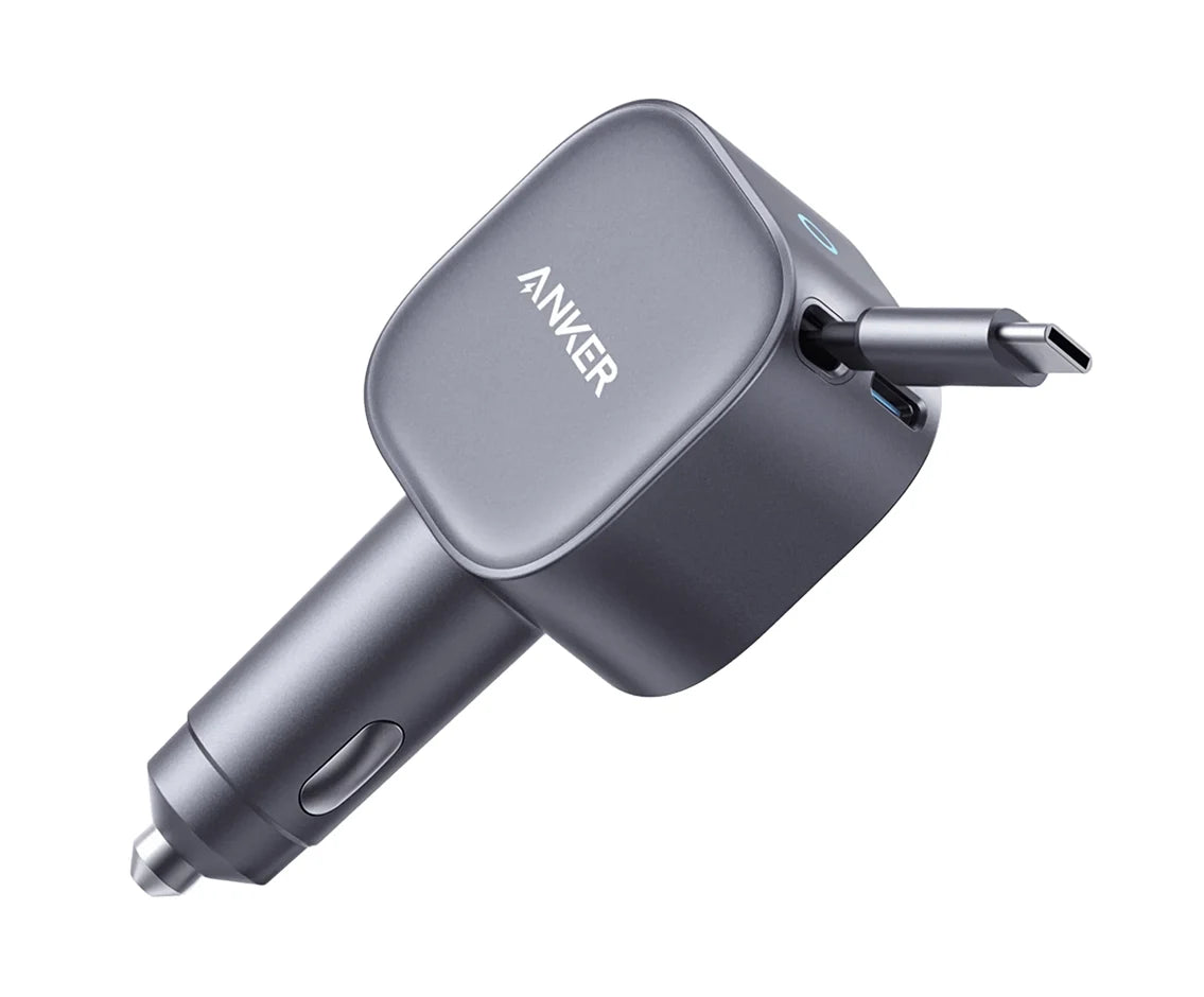 Anker 2 In 1 Clutter Free Car Charger 75w