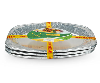 Aluminum Platter 65180 (1x3 Pieces) Q Pac   2+1 Free