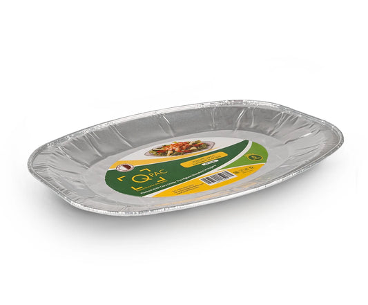 Aluminum Platter 6550 Q Pac 1X5 Pieces
