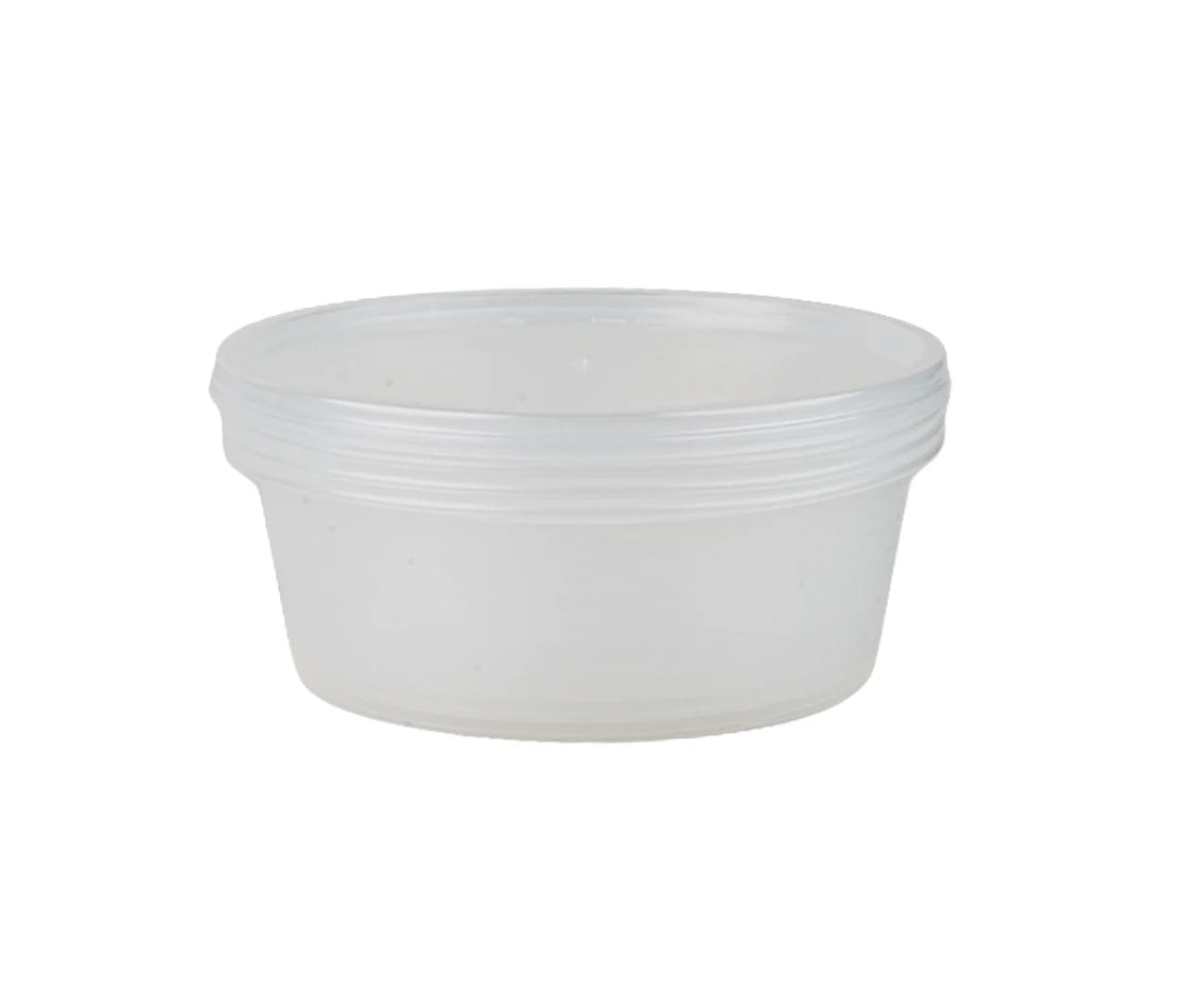 Microwave 250Ml Round Container 1X5 Piece