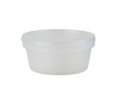 Microwave 250Ml Round Container 1X5 Piece