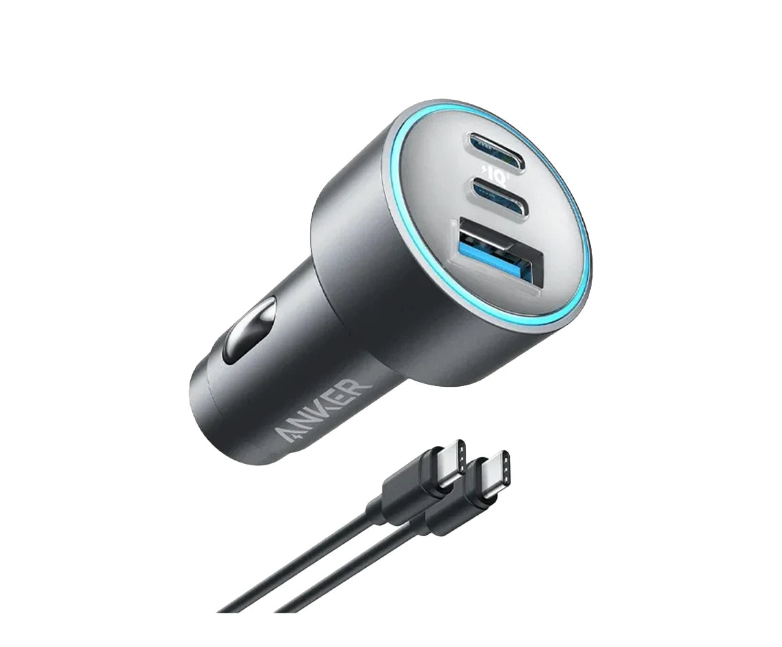 Anker 535 Triple-Port Car Charger with C to C Cable
