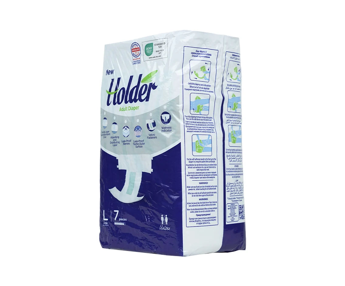 Holder Adult Diapers Large 7's