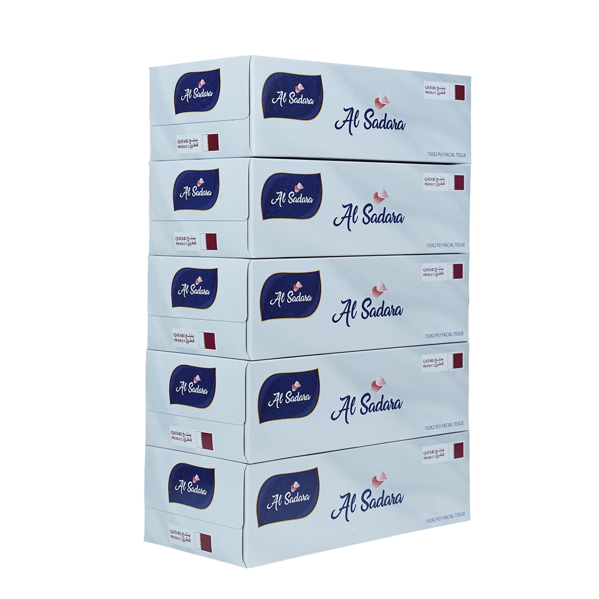 Al Sadara Facial Tissue 150 Sheets- 2 Ply