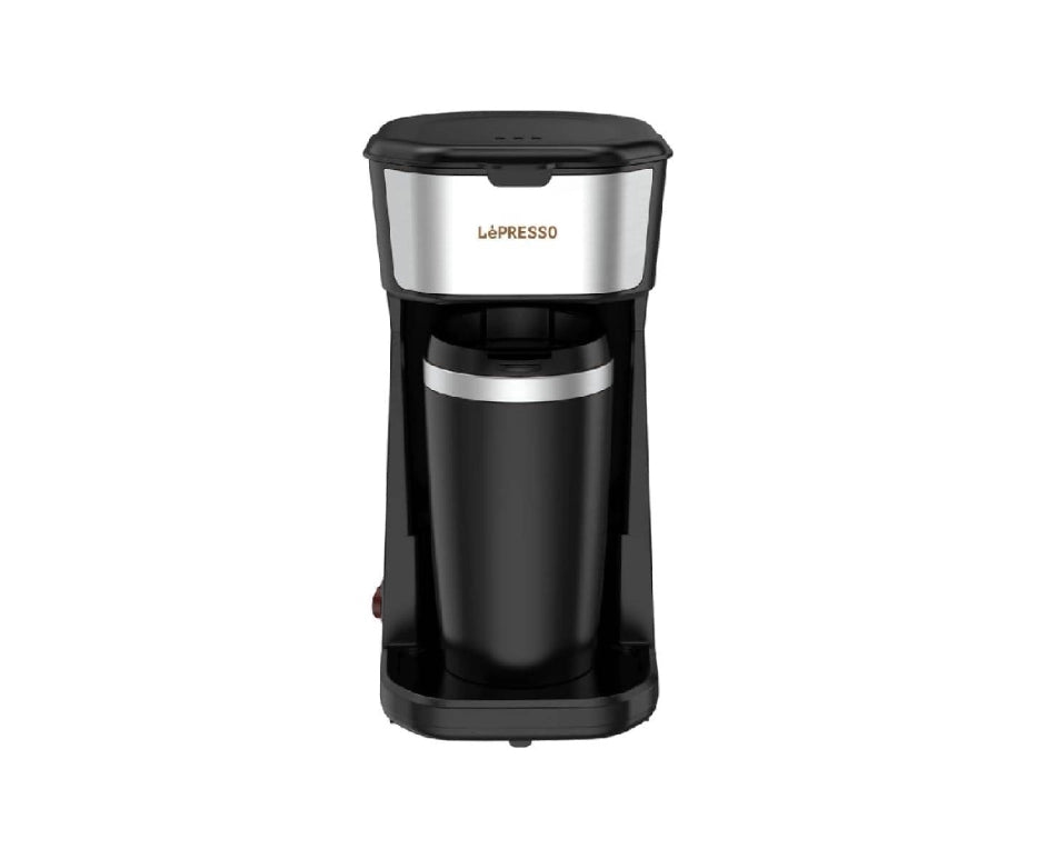 Lepresso Drip Coffee Brewer Machine with Travel Mug