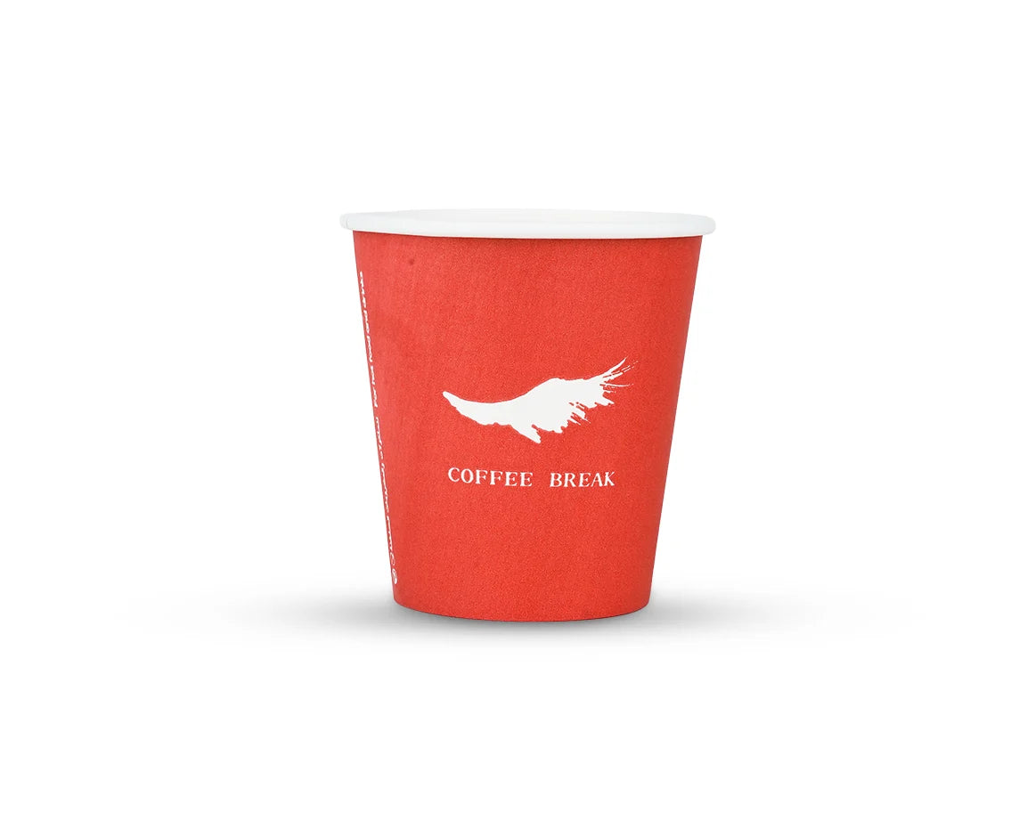 Paper Cup 7 Oz Red Q Pac 1x 50 Piece