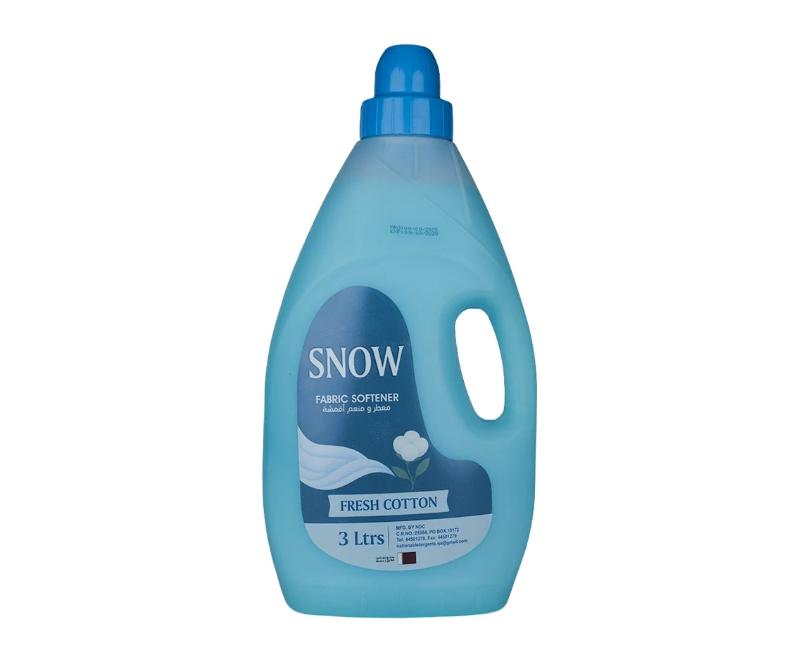 Snow Fabric Softner Fresh Cotton 3 Liter 1 Piece