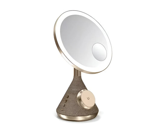 PORODO LED Makeup Mirror with Speaker & MagSafe Charger