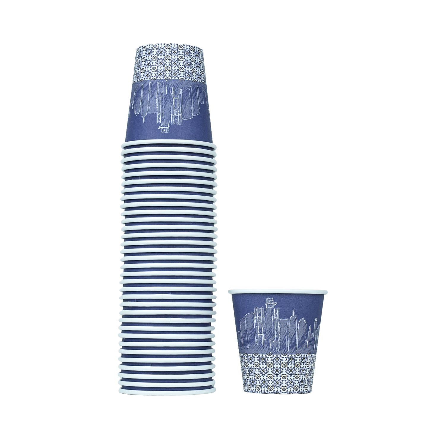 Al Sadara Paper Cup 7 oz 50 pcs