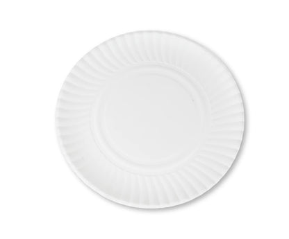 Paper Plate 9 Inch Q Pac 1X100 Pieces