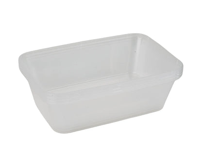Microwave 750Ml Rectangle Container 1X5 Piece