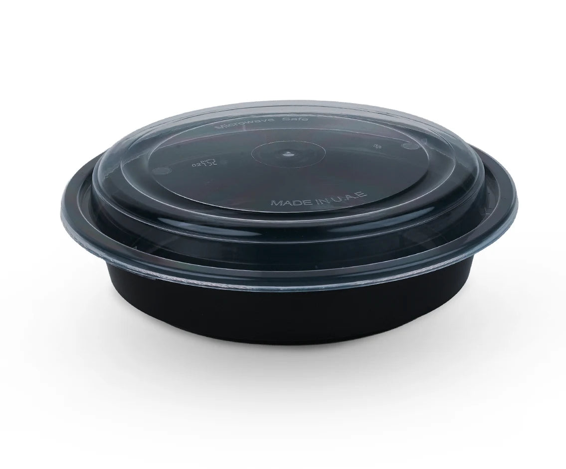 Micro 24 Oz Black Base Round Q Pac 1X5
