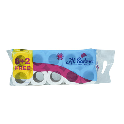 Al Sdara Toilet Roll 180 Sheets 8+2 Free