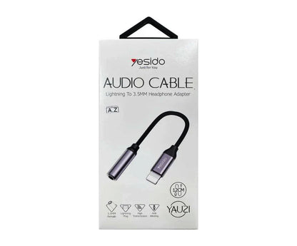 Yesido YAU-21 Lightning to 3.5mm Female Audio Adapter