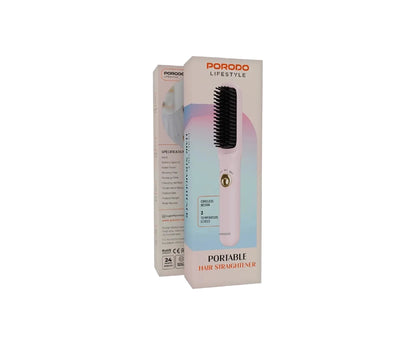 Porodo Portable Cordless Hair Straightener