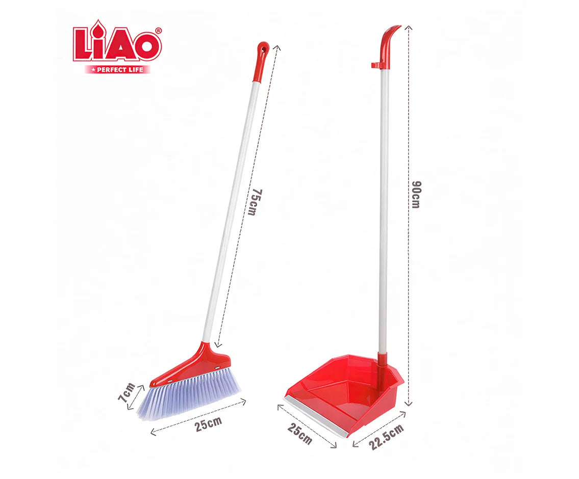 Liao Dust Pan With Broom 1 Piece