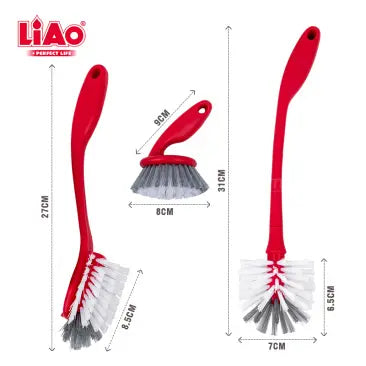 Kitchen Brush Set 3 Pieces   D130078