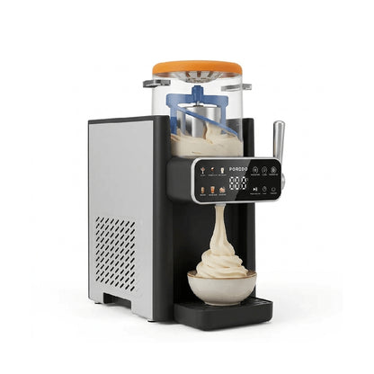 Porodo Frappé Ice Cream & Slushie Maker with Multi-Texture Ice Maker