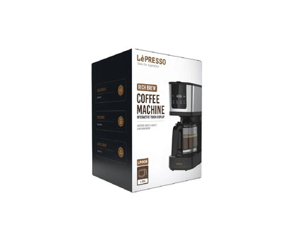 LePresso Rich Brew Coffee Machine with Interactive Touch Display