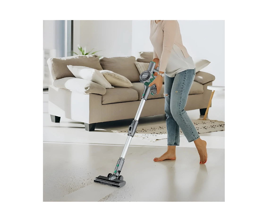 Green Lion Lite Cordless Vacuum Cleaner with 180° Foldable Tube