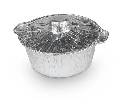 Aluminium Round Pot 250 (1980 ml)  1x150 Pieces