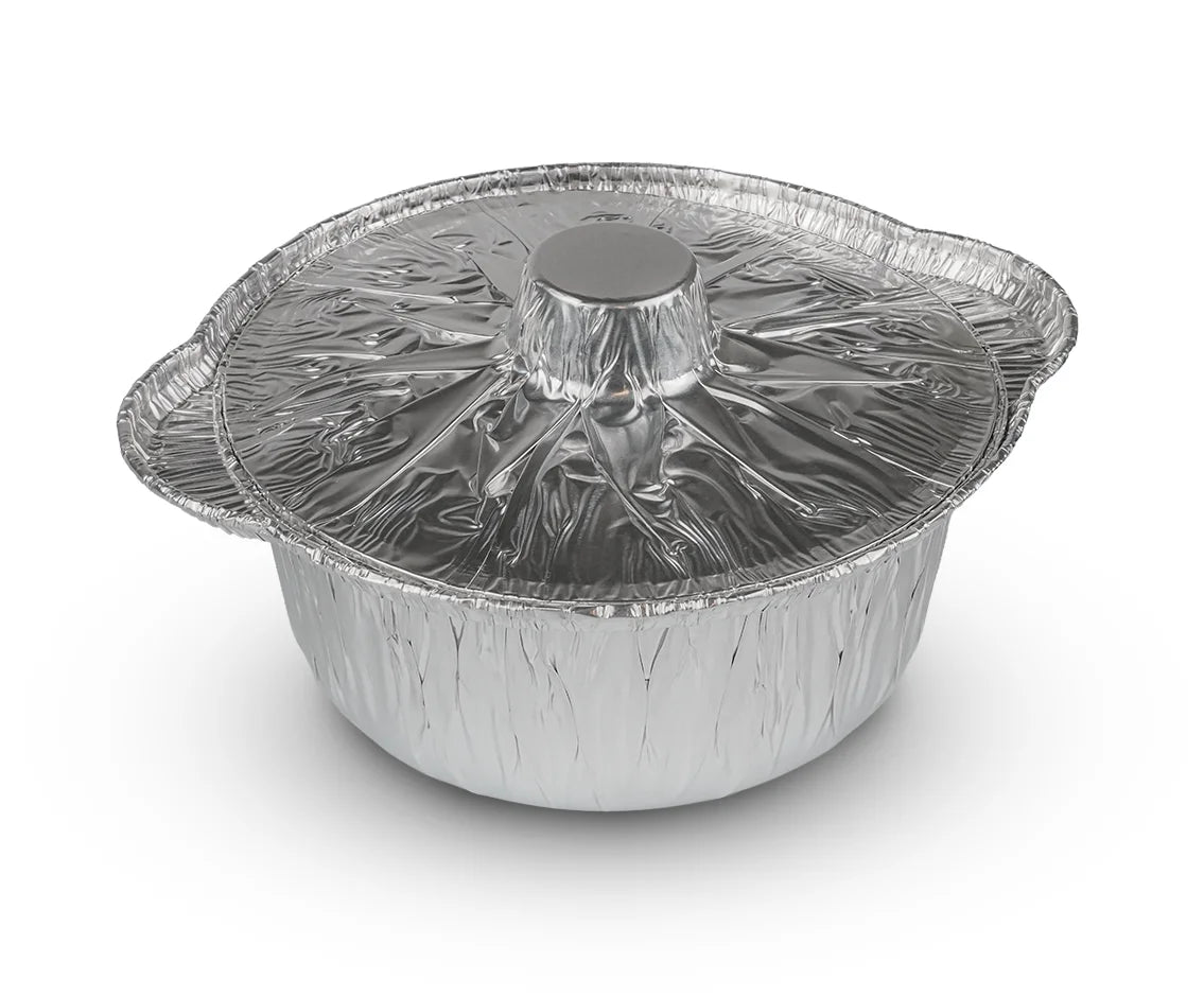 Aluminum Pot 220 (990Ml) Q Pac 1X3 Pieces