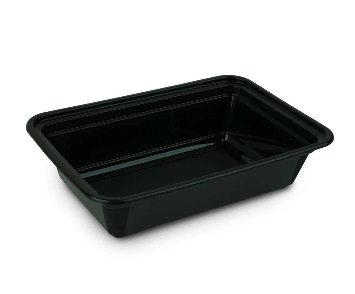 Microwave 24 Oz Rectangle Container Q Pac 1X5 Piece
