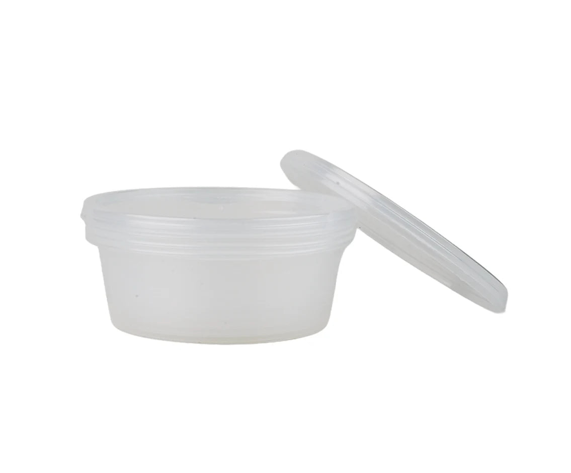 Microwave 250Ml Round Container 1X5 Piece