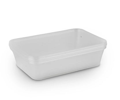 Microwave 500Ml Rectangle Container Q Pac 1X5 Piece