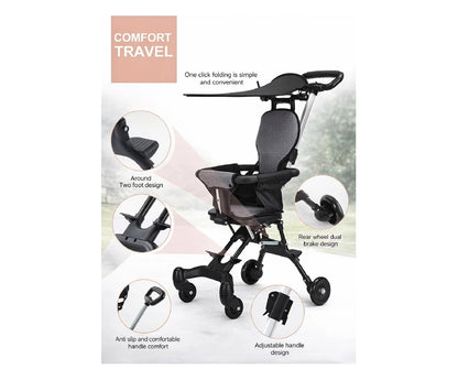 Lightweight Foldable Baby Stroller
