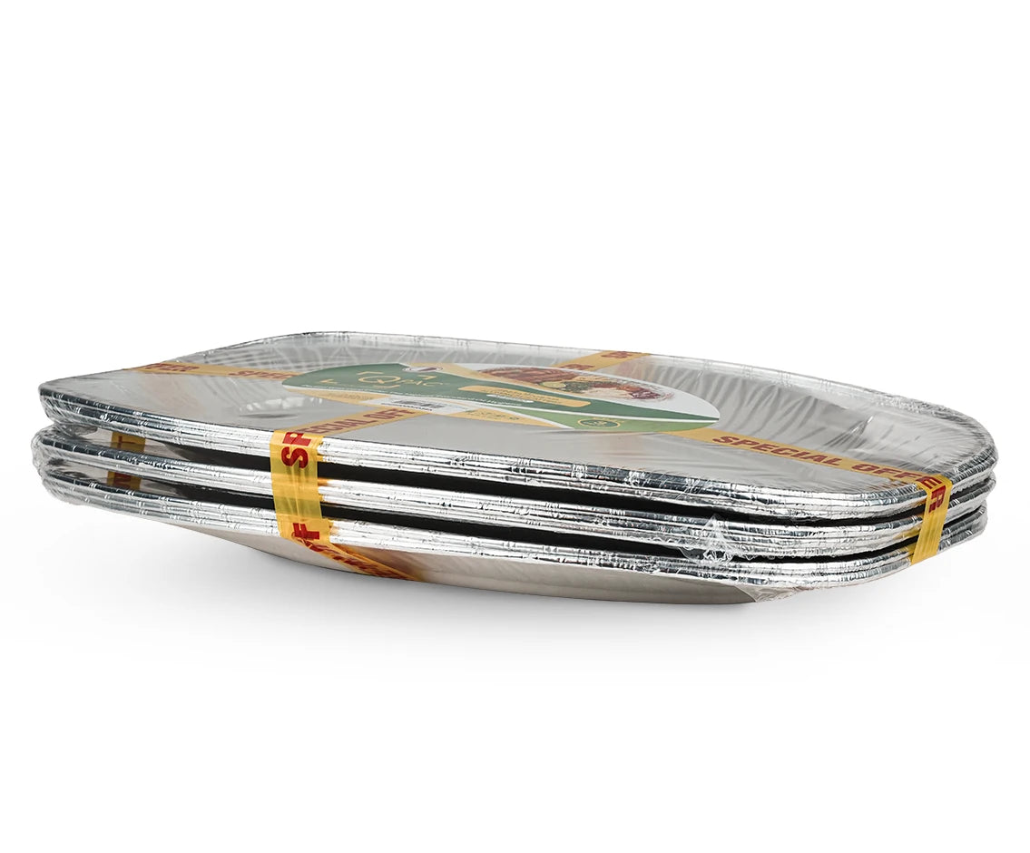 Aluminum Platter 65180 (1x3 Pieces) Q Pac   2+1 Free