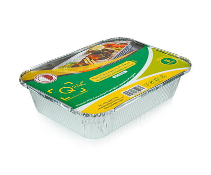 Aluminium Container 83185 Q Pac 1X5 Pieces